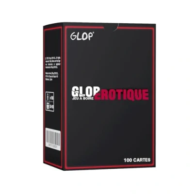 Image of Glop Érotique Jeu à boire de Société pour Apéro &amp; Soirées Jeux Cartes Adulte Plateau 100