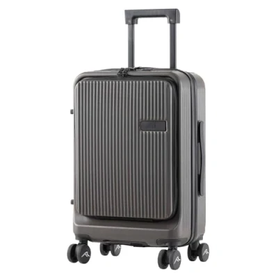 Image of Dellonda 20&quot; Cabin Size Luggage with 2 x Laptop Compartments, Dual TSA Lock, USB Functionality, 4 360 Wheels for Business Travel DL157