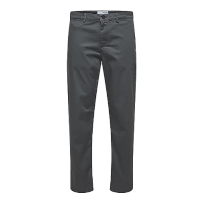 Image of SELETED HOMME Men&#039;s Slhstraight New Miles 196 Flex Pants W N Chino, Dark Shadow, 36 W/32 L