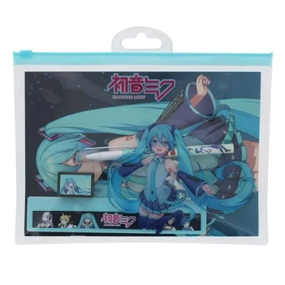 Image of Hatsune Miku Stationery Set School Anime Stationary Gifts