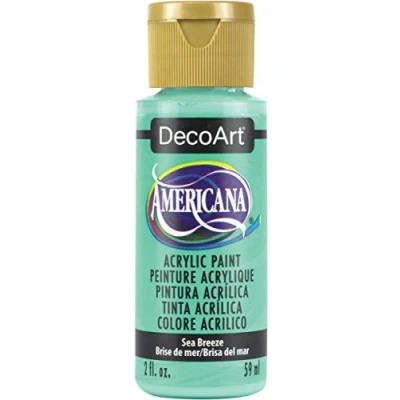 Image of Deco Art Americana Acrylic Multi Purpose Paint, Sea Breeze,Green,59 ml (Pack of 1)