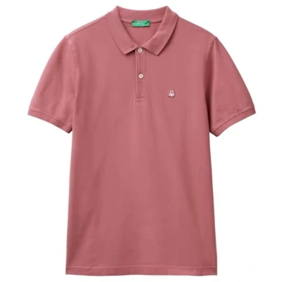 Image of United Colors of Benetton Men&#039;s Polo Shirt M/M 3wg9u301z, Purple, L