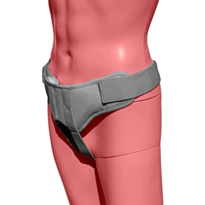 Image of SC Soft Hernia Belt Support Truss Maximum Level of and Comfort Adjustable Pressure to The Relief from Reducible Inguinal Hernias (Medium)