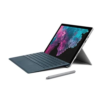 Image of Microsoft Surface Pro 6, 31.25 cm (12.3&quot;) 2 in 1 tablet (Intel Core i7, 8GB RAM, 256GB SSD, Win 10 Home) Platinum (Refurbished)
