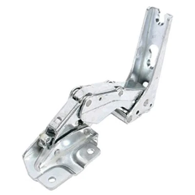 Image of Zanussi Fridge Freezer Integrated Door Hinge (Top Left, Bottom Right)