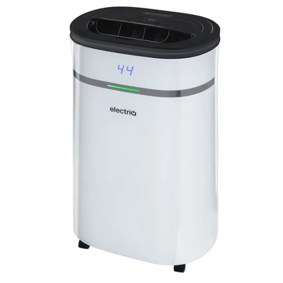Image of electriQ 12L Low Energy Dehumidifier. Eliminates Damp, Condensation, Mould and Mildew. Suitable for up to 3 Bed House