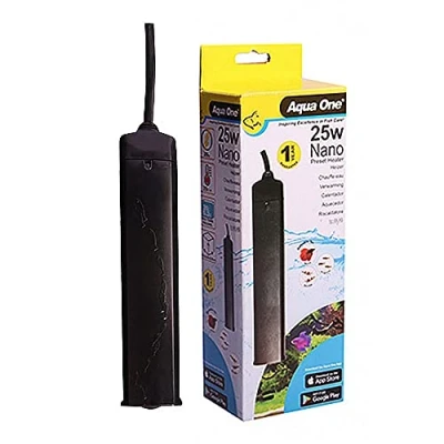 Image of Aqua One Preset 25 Degrees Nano Heater, for aquariums up to 25L