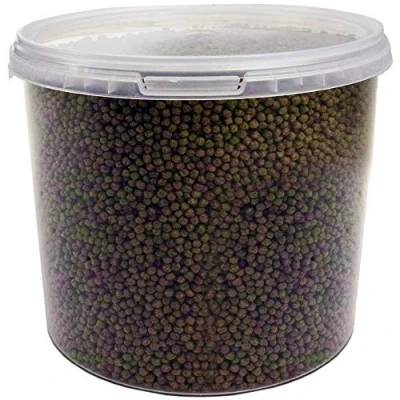 Image of GardenersDream Wheat Germ Koi Pellets Premium Grade Aquatic Fish Food Mix Healthy and Nutritious Daily Feed for Pond Cold Water Aquarium Easily Digestible &amp; Great Source of Nutrients (1L)