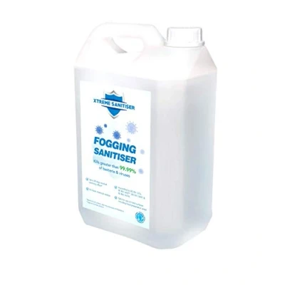 Image of Xtreme Sanitiser Fogger Disinfectant Liquid Spray 5l Refill Antiviral Disinfecting Mist Ready To Use Antibacterial Fogging Machine