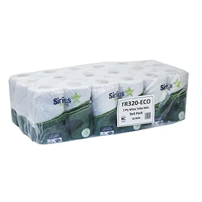 Image of Ecoroll Recycled Toilet Rolls 36&#039;s x 320 Sheet Per Case Branded (36 Roll&#039;s)