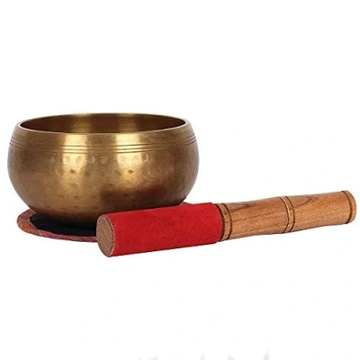 Image of something different 12cm Beaten Brass Singing Bowl