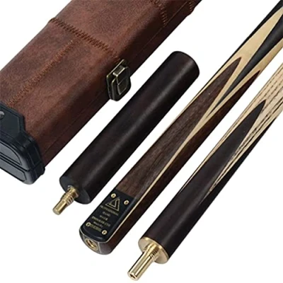 Image of CUESOUL Classic Handmade 57&quot; Rosewood 3/4 Piece Snooker Cue with Case and Extension (CSSC009)