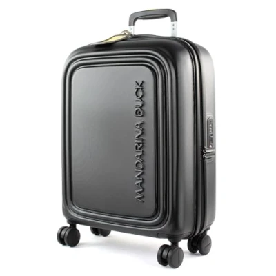 Image of Mandarina Duck LOGODUCK + Trolley Cabin Black (Black) 40x55x20 (LxHxW)