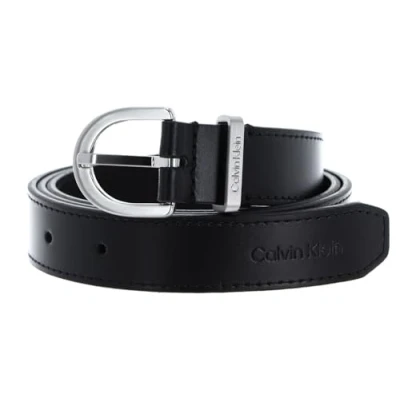 Image of Calvin Klein Women CK Must Loop Rnd Belt 25MM Belts Black 80