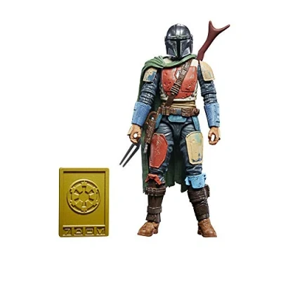 Image of Star Wars The Black Series Credit Collection Mandalorian Toy 6 Inch Scale Collectible Action Figure, Toys for Kids Ages 4 and Up