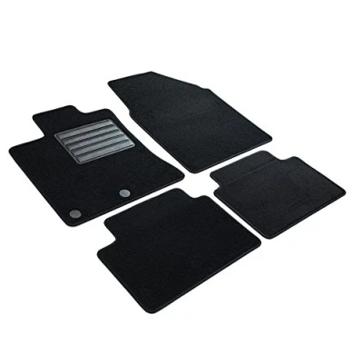 Image of MDM SP 2419 Velour Car Mats for Nissan Qashqai I 02.2007&gt;2013, Black