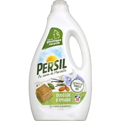 Image of Persil Liquid Detergent Almond Sweet Sensitive Skin 1.8L 38 Washes