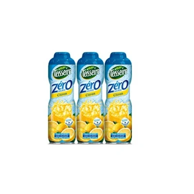 Image of Pack of 3 syrups Teisseire 0% Sugar Lemon x 600ml
