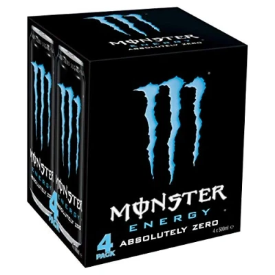 Image of Monster Energy Zero Sugar 4 x 500 ml