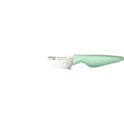 Image of Rockingham Forge Greenworks Bread Knife 20cm Green