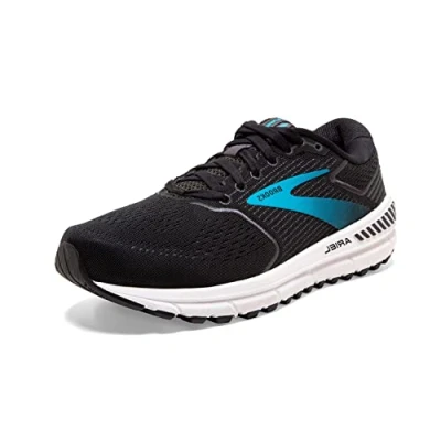 Image of Brooks Women&#039;s Ariel &#039;20 Running Shoe, Black/Ebony/Blue, 5 UK