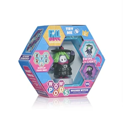 Image of WOW! PODS Fall Guys: Ultimate Knockout Wicked Witch Light up Bobble Head Figure Official Merchandise, Collectibles, Toys and Gifts For Guys Fans