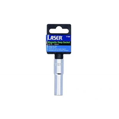 Image of Laser 7786 Magnetic Deep Socket 3/8&quot;D 10mm