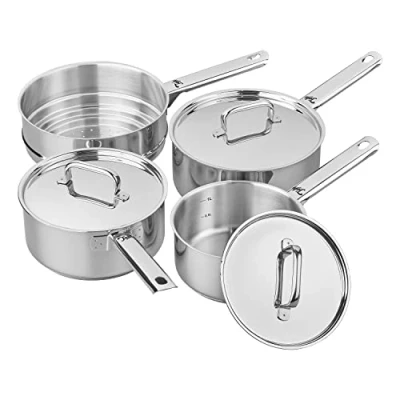 Image of Tala Performance Superior 3 Piece Cookware Set With Free Multi Steamer