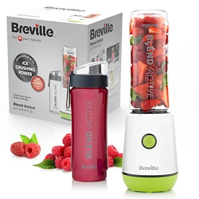 Image of Breville VFM029 Heatsoft 2 In 1 Stand Mixer White &amp; Stainless Steel