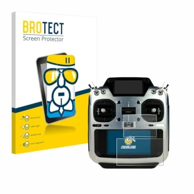 Image of brotect Glass Screen Protector Film compatible with Futaba T26SZ Foil 9H Protection [Scratch Resistant, High Clarity]