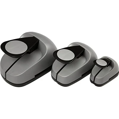Image of Craft Punch Set, size 25+49+75 mm, circle, 3 asstd