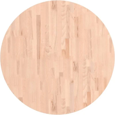 Image of vidaXL Table Top Ø90x4 cm Round Solid Wood Beech