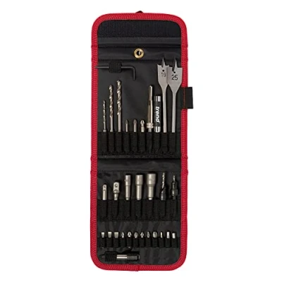 Image of Trend 30 Piece Quick Release Screwdriver Bit Set, 1/4 Inch Hex Shank, Heavy Duty Tool Holder, Magnetic QR/SET/1