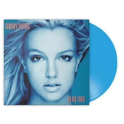Image of Britney Spears In The Zone Blue vinyl Sealed 2023 UK LP 19658779161