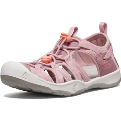 Image of KEEN Moxie Sandal, Nostalgia Rose/Papaya Punch, 13 UK Child