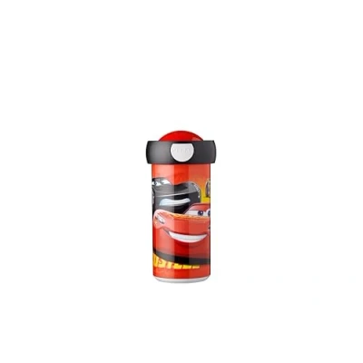 Image of Mepal School Beaker Campus Drink Cup Leak Proof for Children Reusable BPA Free &amp; Dishwasher Safe 300 ml Cars