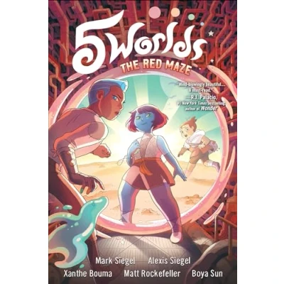 Image of 5 Worlds Book 3: The Red Maze: (A Graphic Novel)