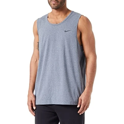 Image of NIKE Men&#039;s Hyverse T Shirt, Obsidian/Htr/Black, XXL UK