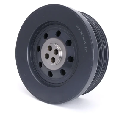 Image of 11237788611, 11237793593, 11238511371 crankshaft Pulley FEBI BILSTEIN 27340 4PK + 6PK 170, 192mm 8 for BMW: 3 Convertible, 5 Saloon