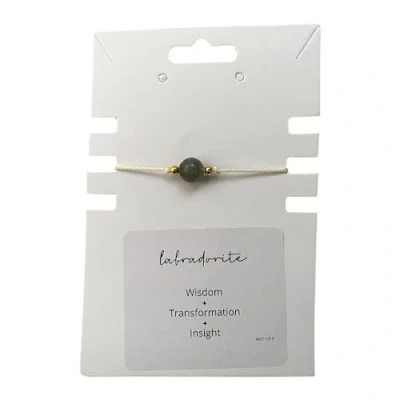 Image of VIE Single Bead Wristlet (Labradorite)