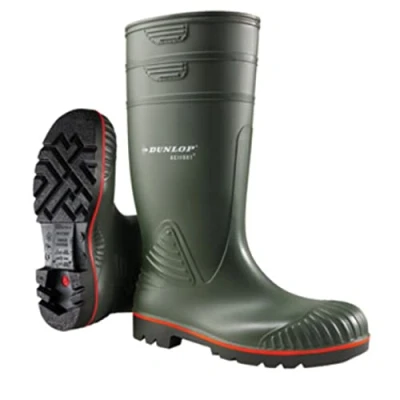 Image of Dunlop Protective Footwear Unisex Adults Acifort Heavy Duty Safety Boots, Green,14 UK (49/50 EU)