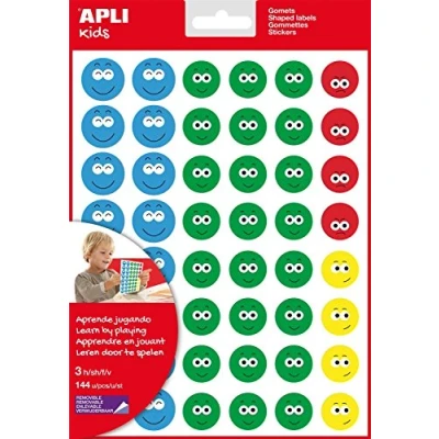 Image of Apli Happy Face Stickers