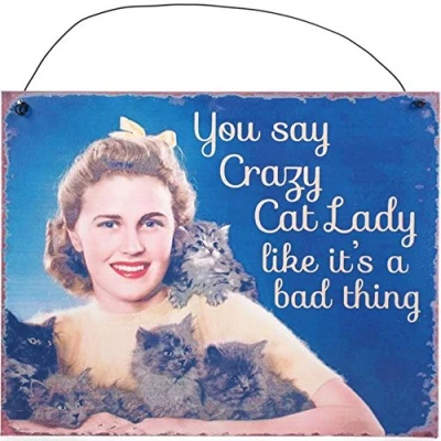 Image of Something Different Wholesale You Say Sign (12/24), Metal, Multicolour, 24x19x0.2 cm