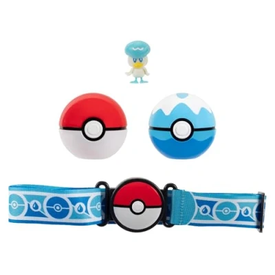 Image of Pokémon Clip N Go Poke Ball Belt Set Quaxly