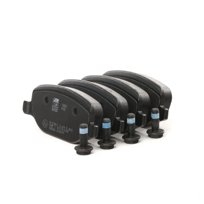 Image of 77362273, 77365560, 9949203 Brake pad set FEBI BILSTEIN 16851 Rear Axle with screw ALFA ROMEO: Giulietta Hatchback, 159 Sportwagon, Saloon