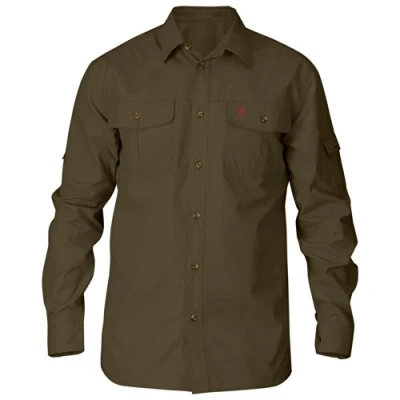 Image of Fjallraven Singi Trekking Shirt Ls M Long Sleeved T Green, XX Large