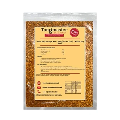 Image of Texan BBQ Sausage Mix 200g (Gluten Free) Makes 2kg Batch
