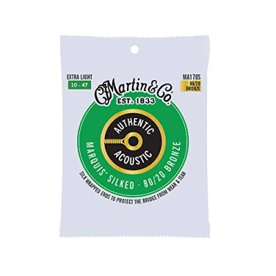 Image of Martin MA170S Authentic Acoustic Marquis Silked 80/20 Bronze Extra Light ( 10 47 ) 41Y18MA170S