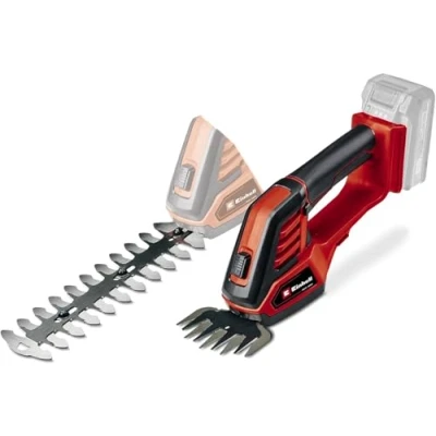 Image of Einhell Power X Change 18V Cordless Electric Shears 2 Blade System For Cutting Grass, Brushes And Shrubs GE CG 18/100 Li Solo (Battery Not Included)