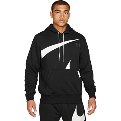 Image of Nike DD6011 M NSW SWOOSH PO SBB HOODIE Sweatshirt mens black/white XL